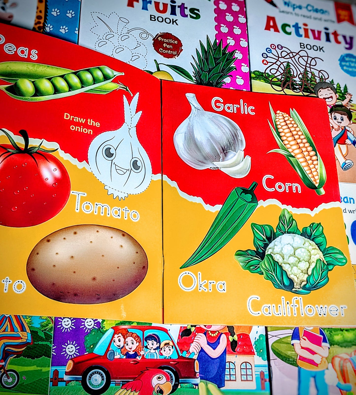 10 Write & Wipe Children Books Set